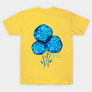 Blue fresh bouquet T-Shirt